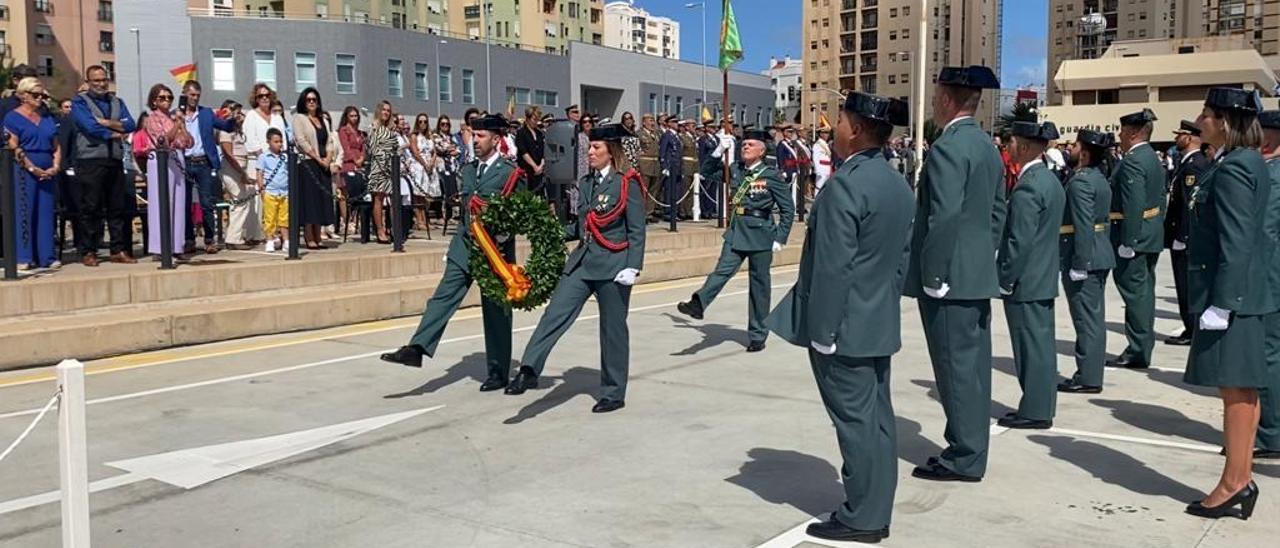 Celebración día del Pilar en la Comandancia de la Guardia Civil de Las Palmas.