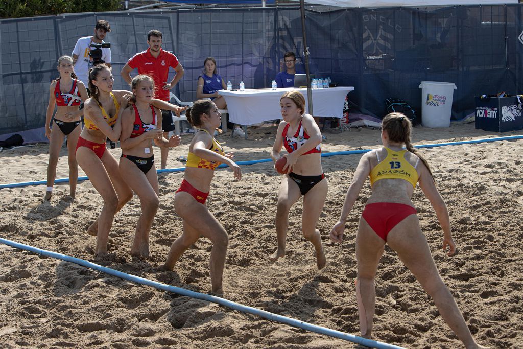 Campeonato de balonmano playa en La Manga