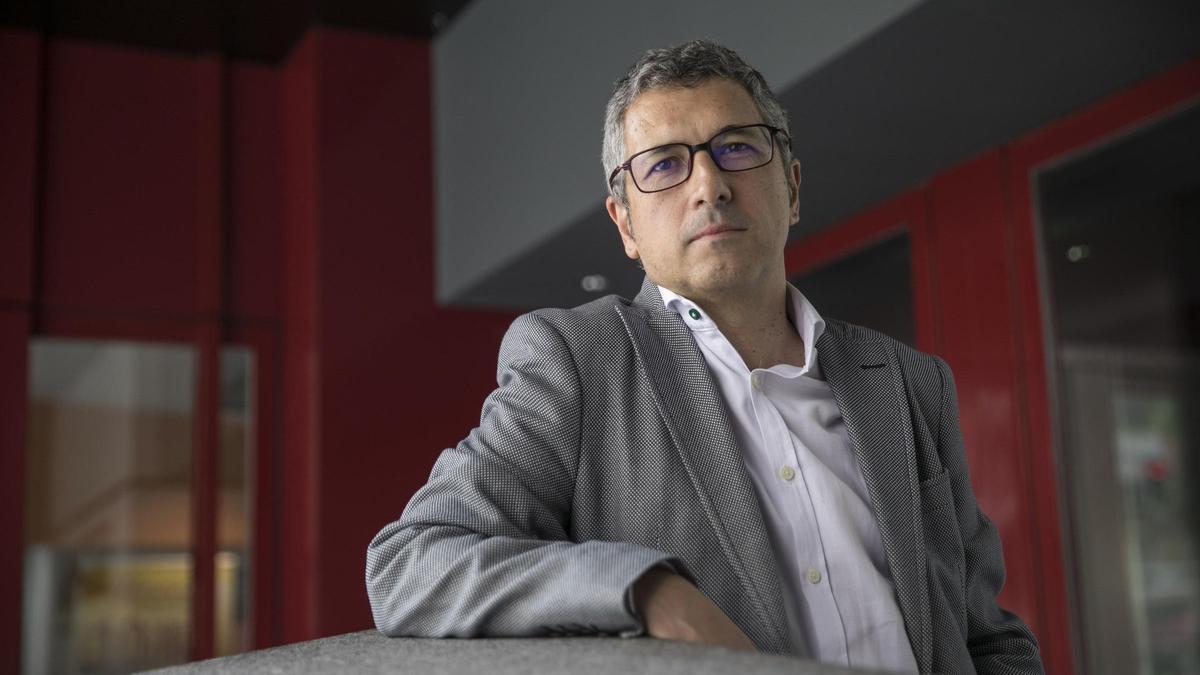 Hugo Morán, en Oviedo.
