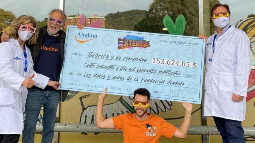 El murciano TheGrefg dona más de 130.000 euros para los niños con cáncer