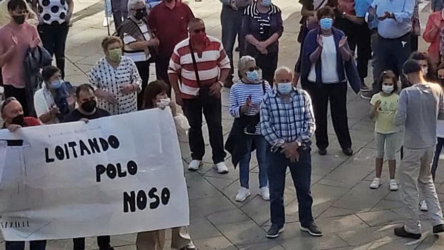 Los vecinos se manifestaron el fin de semana pasado.  | // NOÉ PARGA