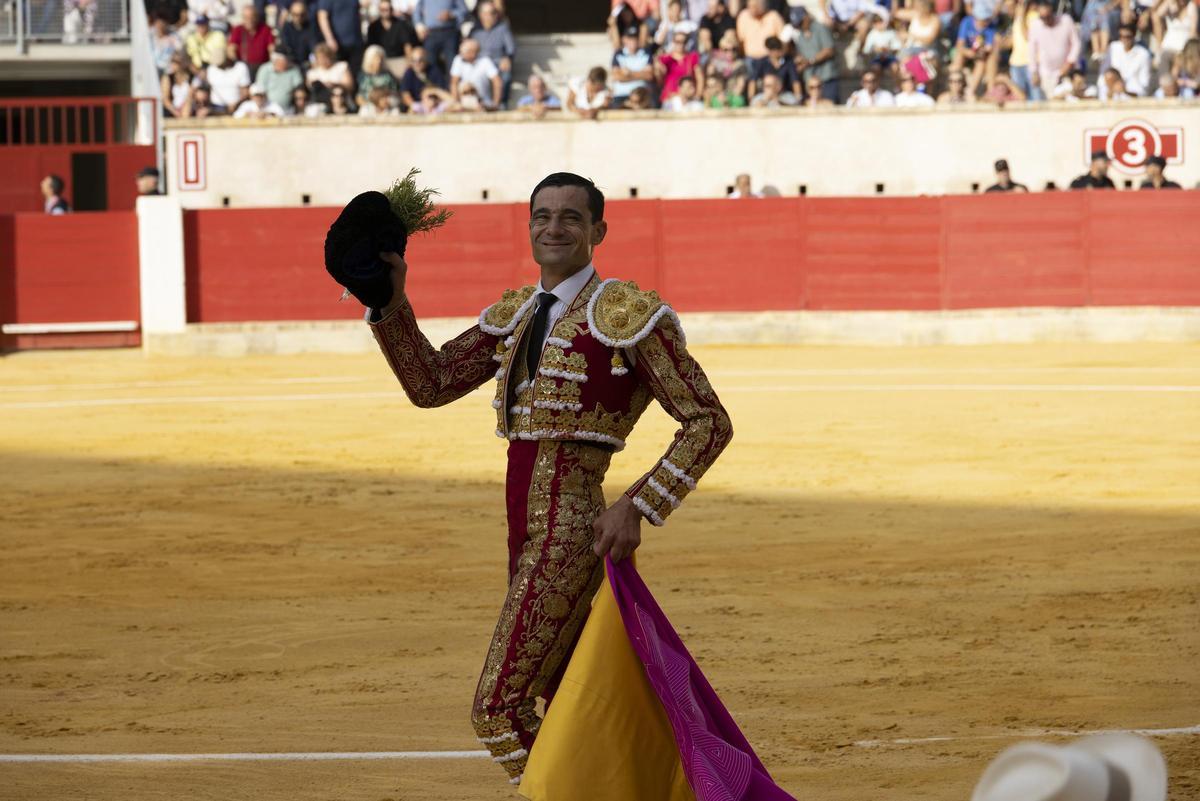 Paco Ureña en la última corrida celebrada en el Coso de Sutullena