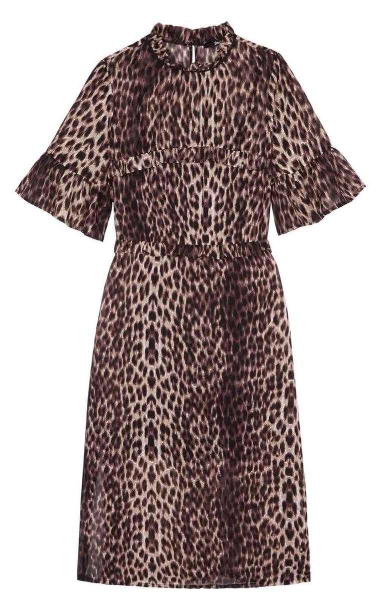 Vestido de leopardo de Find. (Precio: 45 euros)