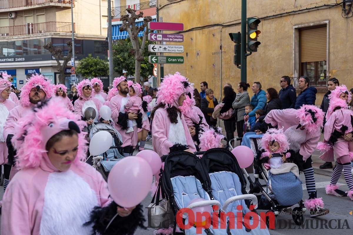 Los niños toman las calles de Cehegín en su desfile de Carnaval