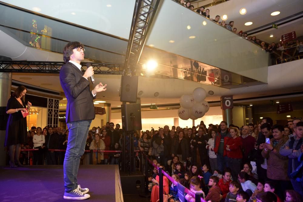 Luis Piedrahita, en la Navidad de Marineda