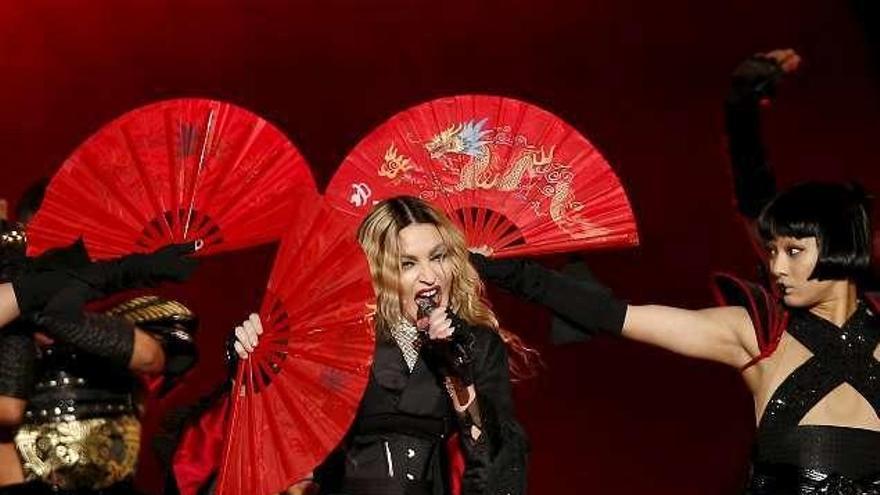 Madonna, durante un concierto. // Benoit Tessierv