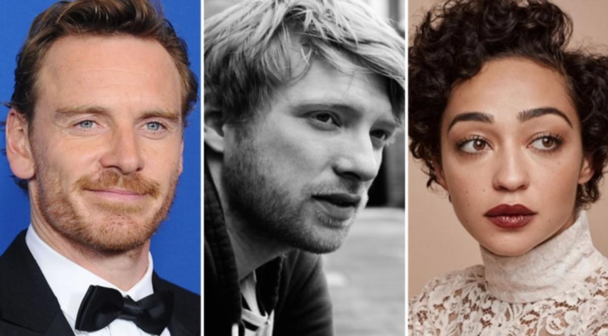Michael Fassbender, Domnhall Gleeson y Ruth Negga