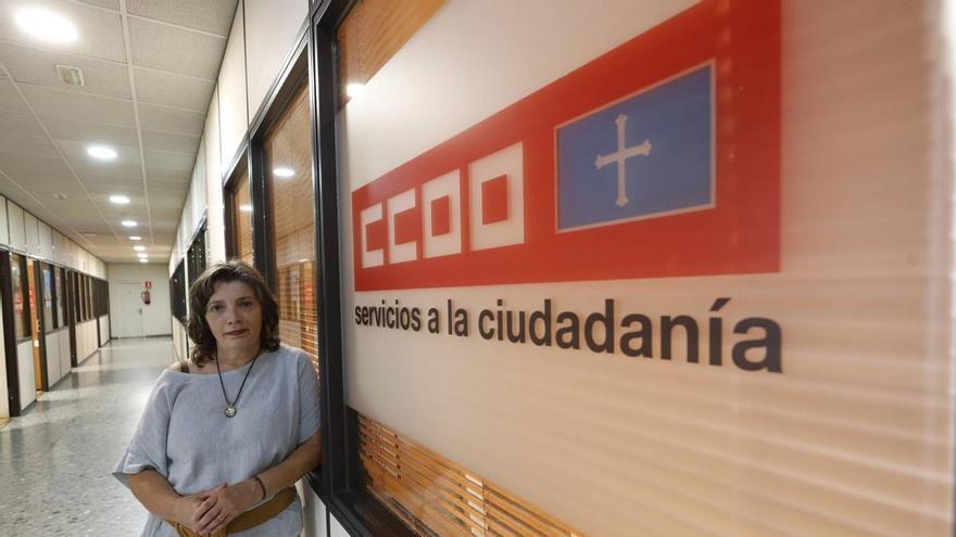 Luz García, secretaria general de la Federación de Servicios a la Ciudadanía de CCOO: "De aquí a diez años se jubilará el 55% o más de las plantillas públicas"