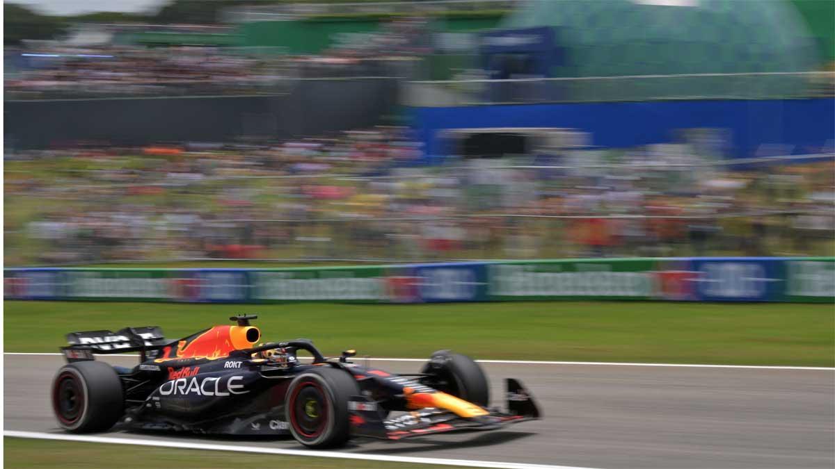 Verstappen ha logrado su primera pole en Brasil, antes del 'diluvio'