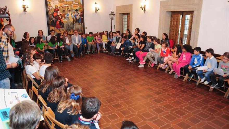 niños piden por sus barrios