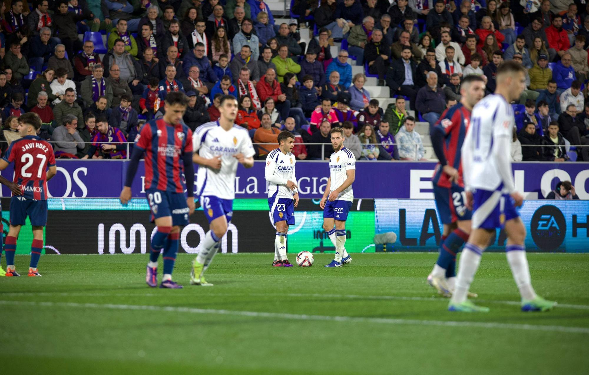 Así se ha vivido el partido entre el SD Huesca y el Real Zaragoza