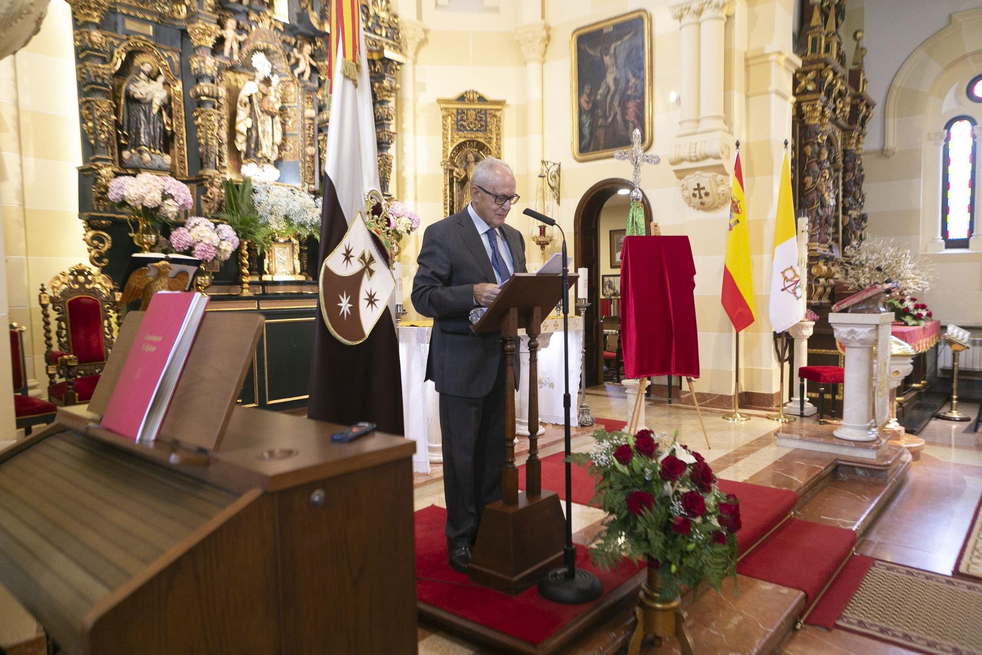 José Manuel Vaquero ofrece el pregón de las fiestas del Carmen en la iglesia de Salinas