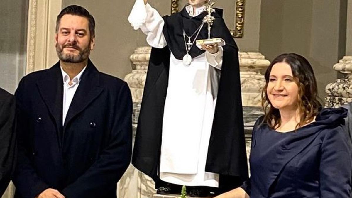 Carlos Galiana, en el nombramiento de Macu Atienza, todavía en el año 2019.