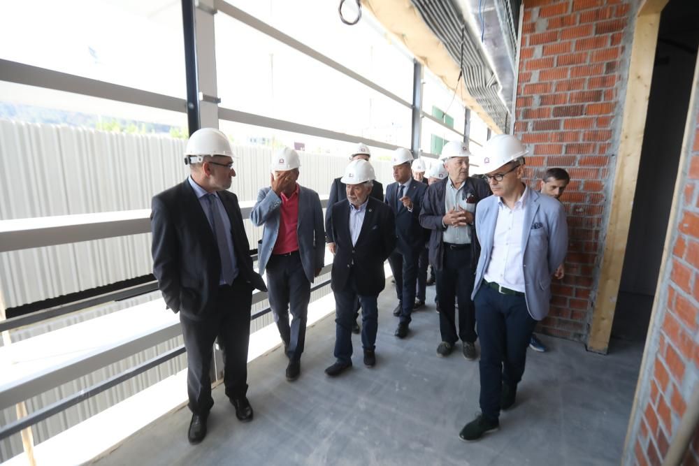 Visita a las obras del Campus del Agua