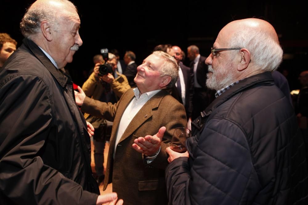 Presentación de la Fundación Escuela de Fútbol de Mareo Real Sporting de Gijón.