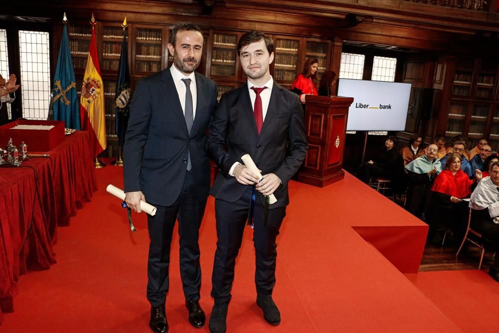 Premios fin de grado Santa Catalina de la Universidad de Oviedo 2019