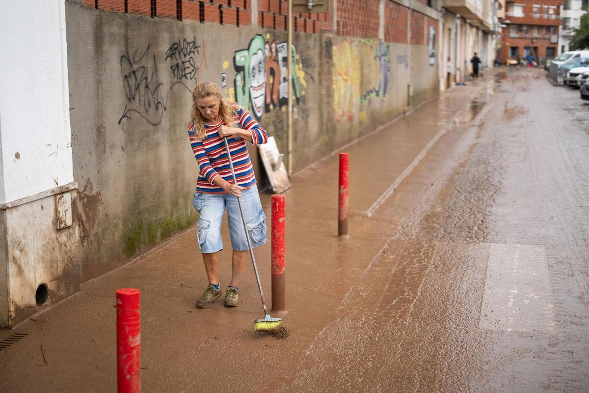 Destrozos provocados por la dana en el Montsià