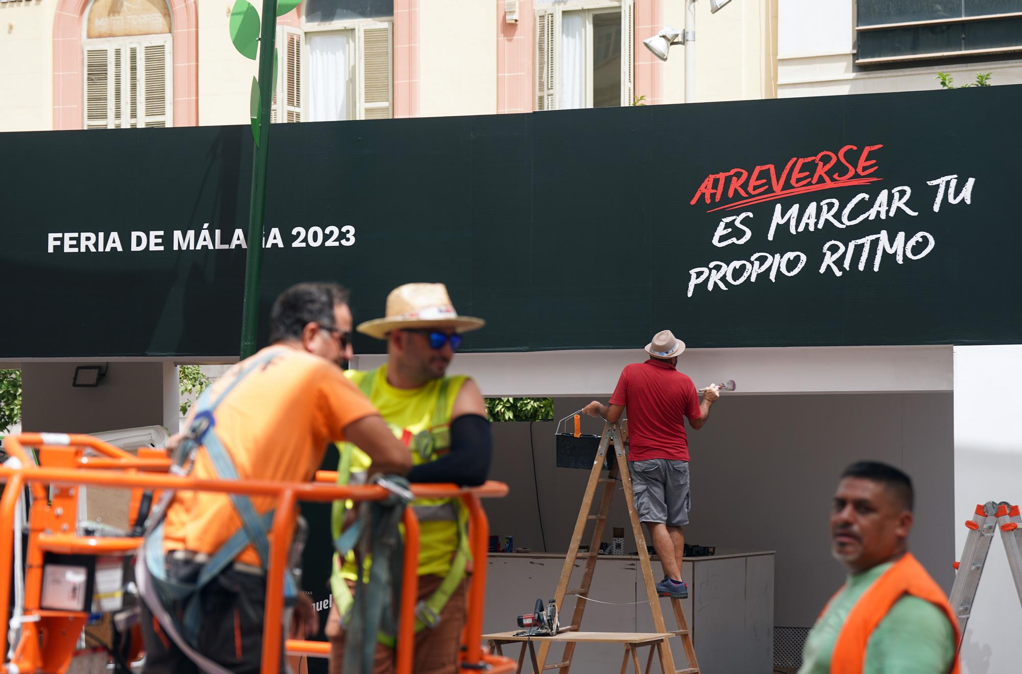 El Centro se prepara para la Feria de Málaga 2023