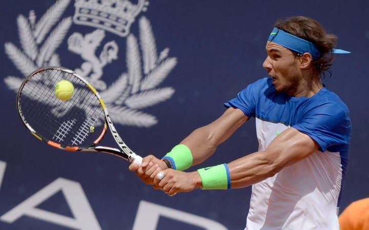 Torneo de Hamburgo. Nadal vence a Fognini 7-5 y 7-5.