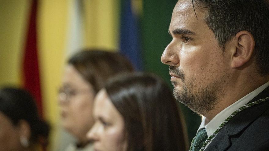 El alcalde de La Guancha, Alejandro Herrera. |