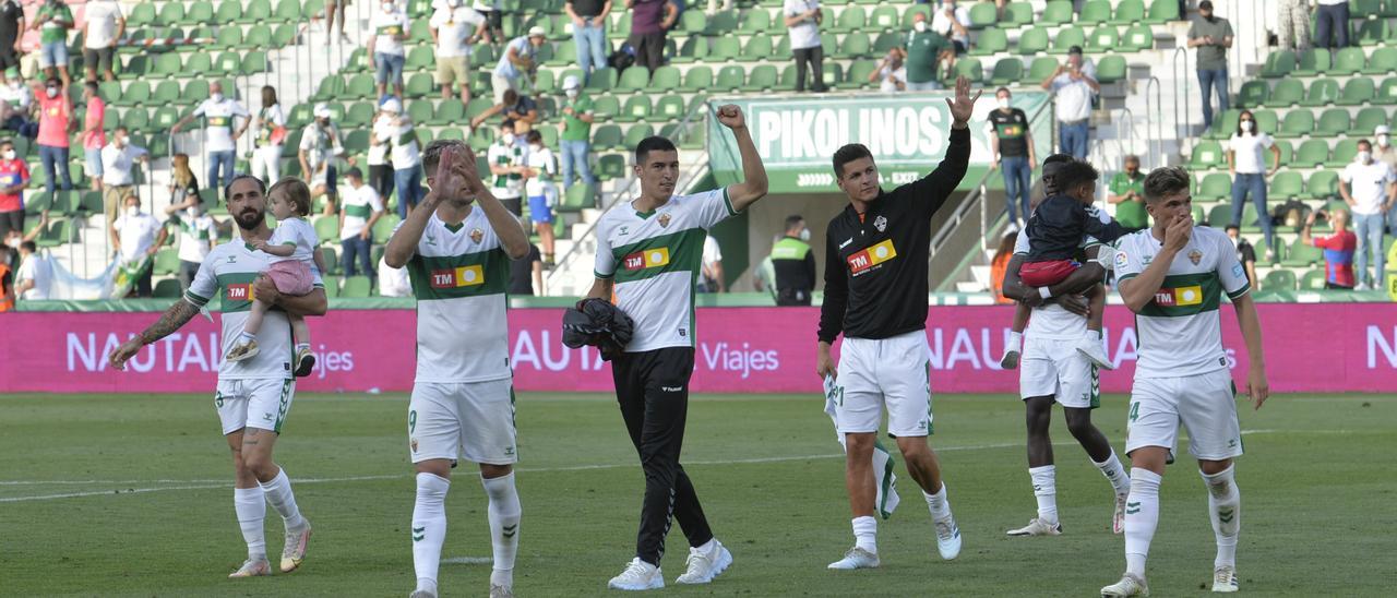 La plantilla del Elche ya está de vacaciones y volverá a principio de julio