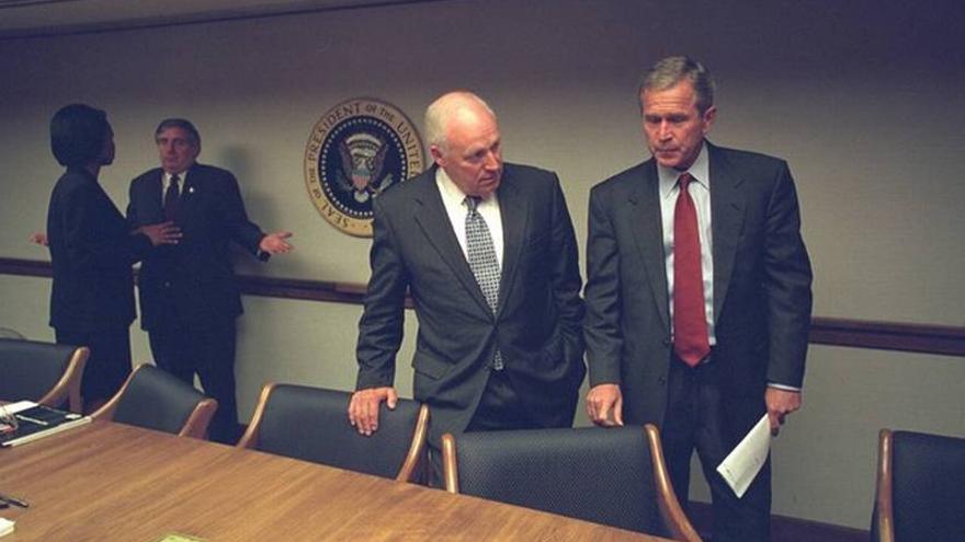 Se publican fotos nunca vistas de cómo Bush y Cheney vivieron el 11S
