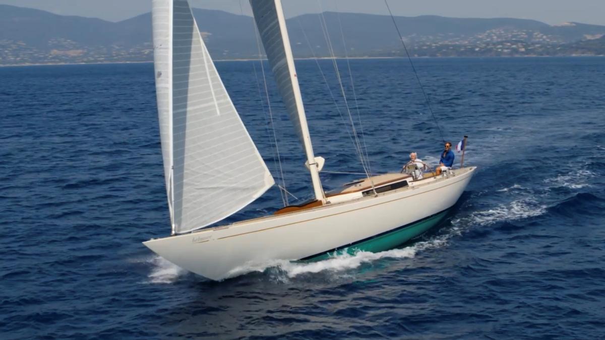 Tenían solo dos días para rodar en el barco, pero tuvieron suerte e hizo buen tiempo.