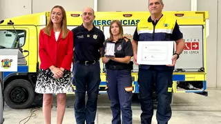 El Gobierno de España reconoce al Servicio de Emergencias de Lorca con una medalla