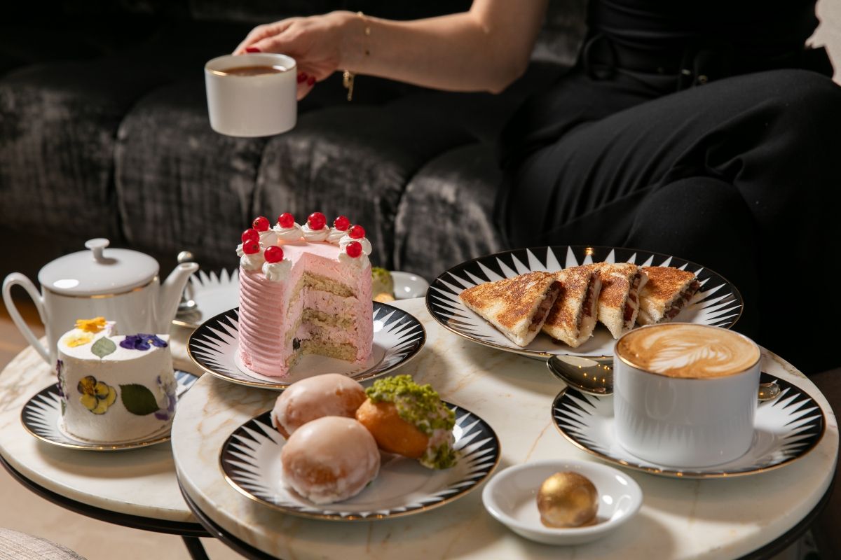 Merienda de Balbisiana en el Four Seasons Hotel Madrid.