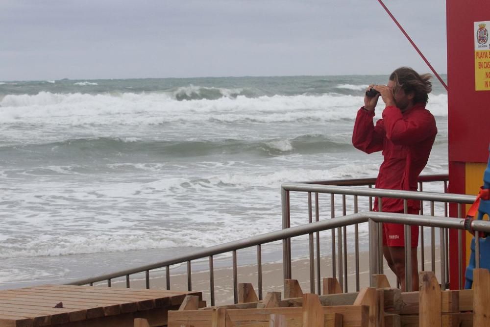 Temporal en Cabo de Palos y La Manga