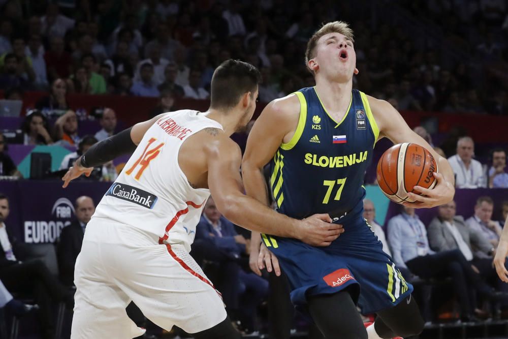 Semifinales del Eurobasket: España - Eslovenia