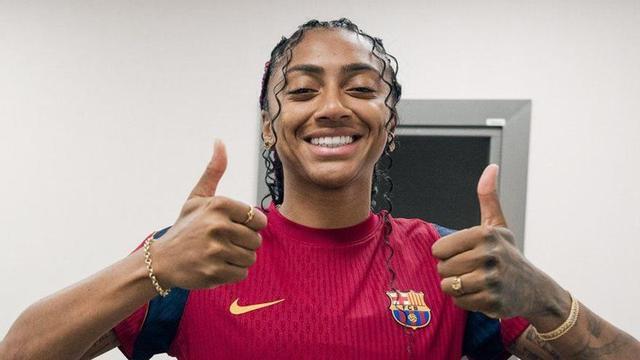 Nicoli, ahir, durant la revisió mèdica del Barça.  | FCB