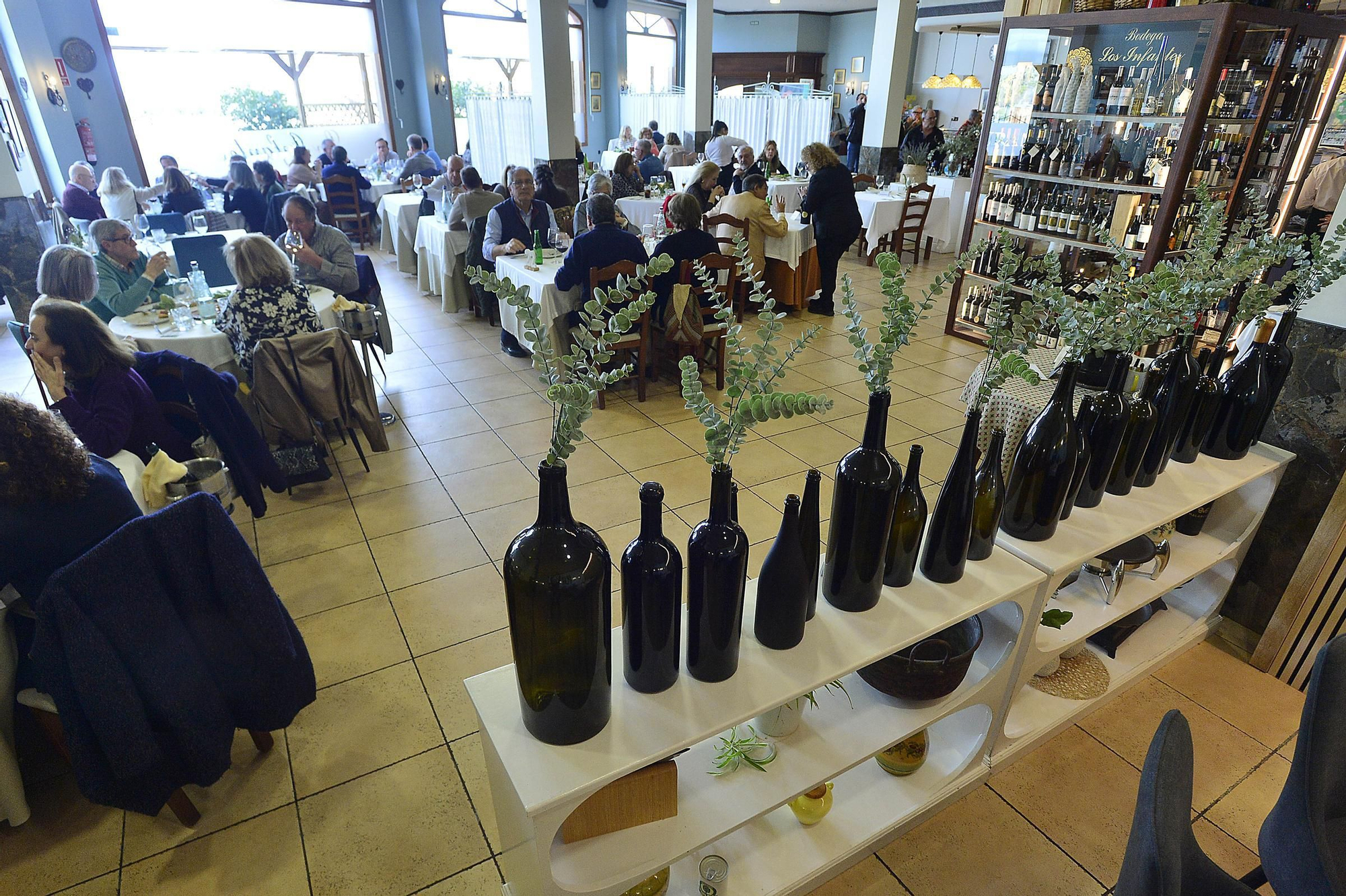 Menjars de la Terra en el restaurante  Los Infantes de Almoradí.