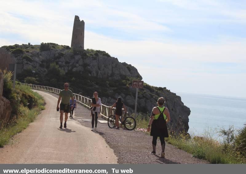 Castellón sale a pasear y practicar deporte