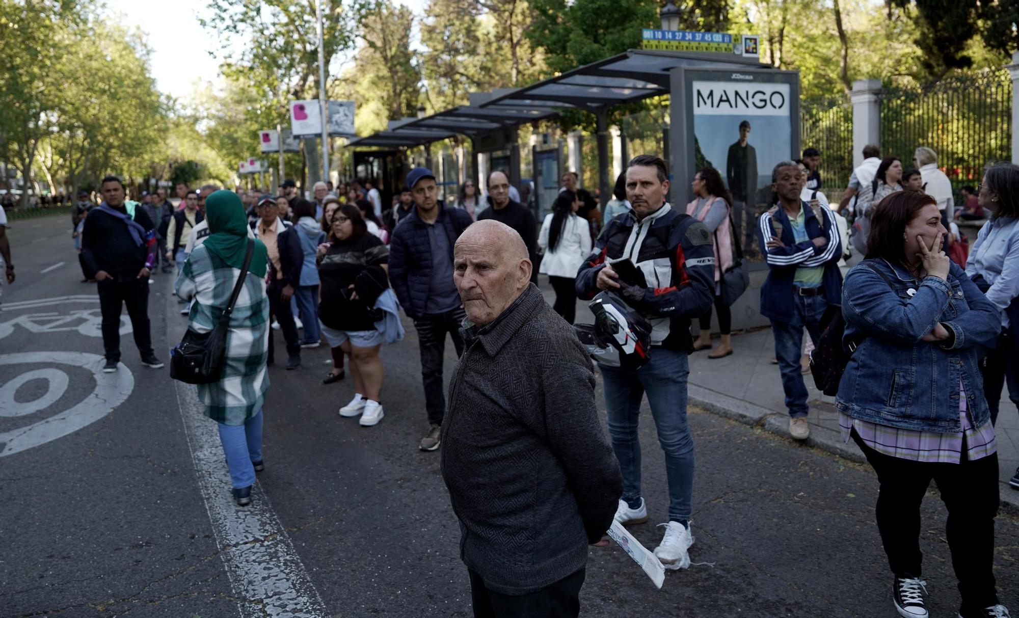 Apagón e.léctrico en Madrid