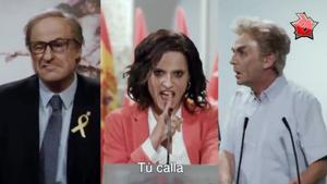 Los clones de Quim Torra, Isabel Díaz Ayuso y Fernando Simón en la nueva parodia de ’Polònia’.