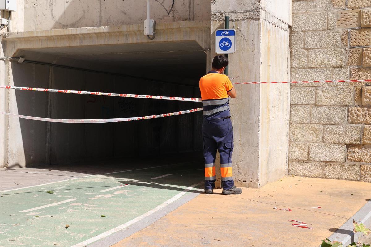 Imágenes del día después en Alcoy tras el temporal