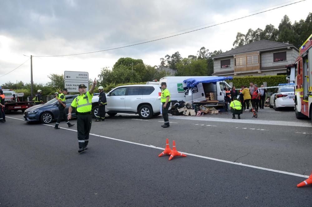 Sucesos en Pontevedra | Grave tras un accidente en Cuntis