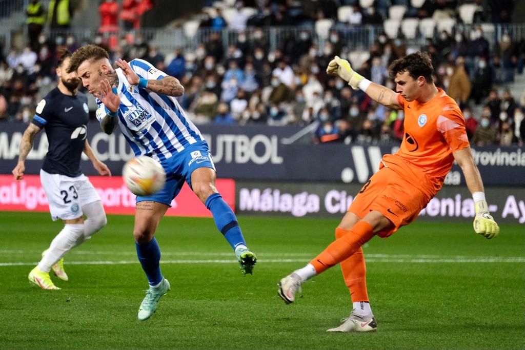 Las imágenes del Málaga CF - UD Ibiza.