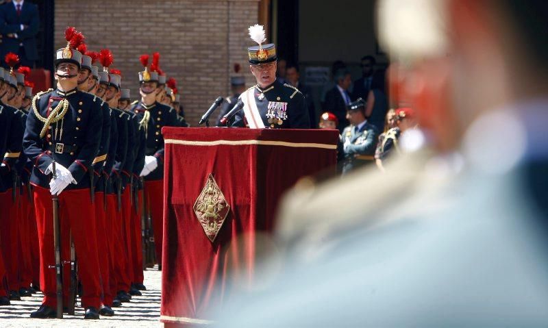 El rey entrega nuevos despachos en la Academia General Militar