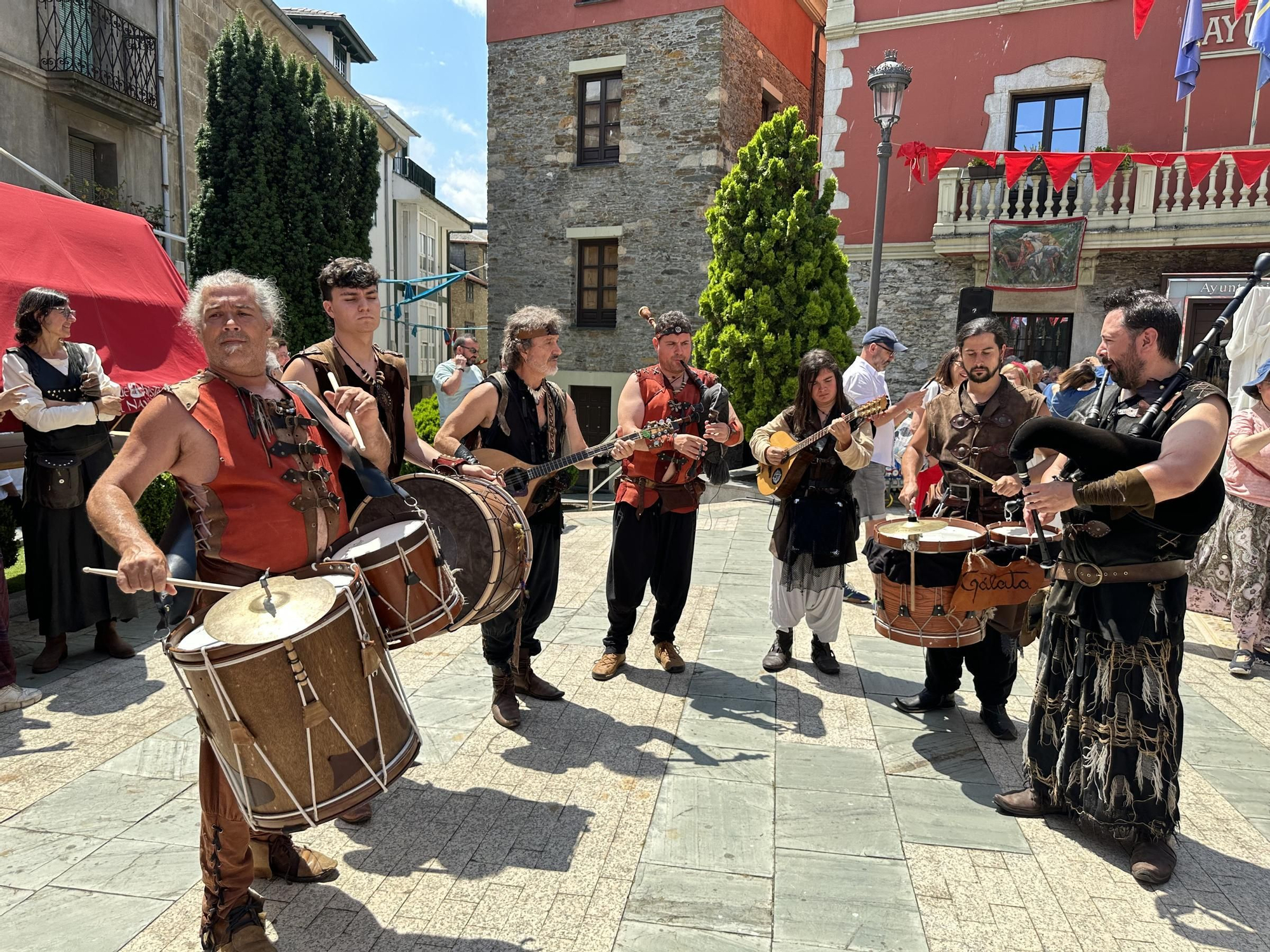 Boda "a lo Rodrigo Díaz de Vivar" en Navia