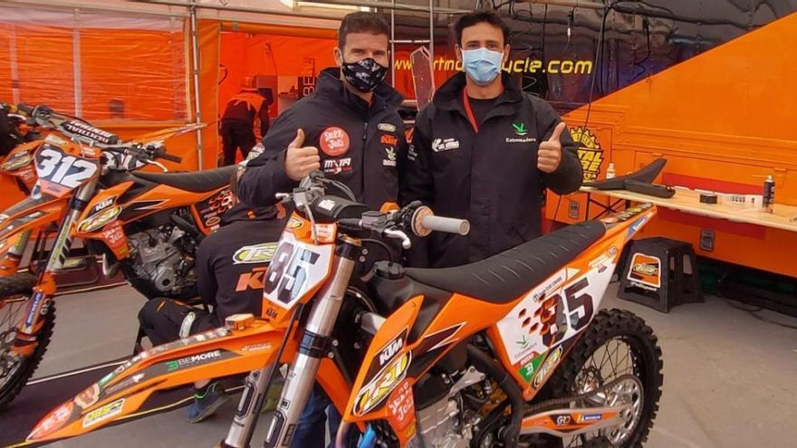 Jonathan Márquez, decimoséptimo en el inicio del Campeonato de España de motocross