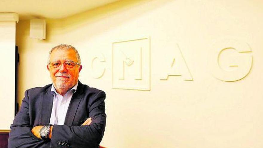 Jordi Triola, president del Col·legi de Mediadors d’Assegurances de Girona. | ANIOL RESCLOSA