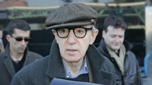 El cineasta y escritor Woody Allen, fotografiado en Barcelona.