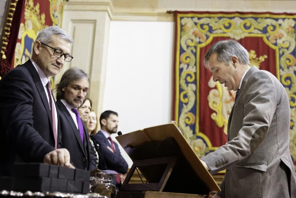 Toma de posesión de nuevos profesores de la Universidad