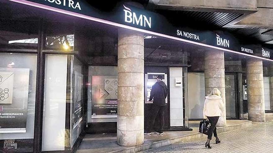 Antigua sede central en Palma de Sa Nostra-BMN, hoy perteneciente a Bankia.