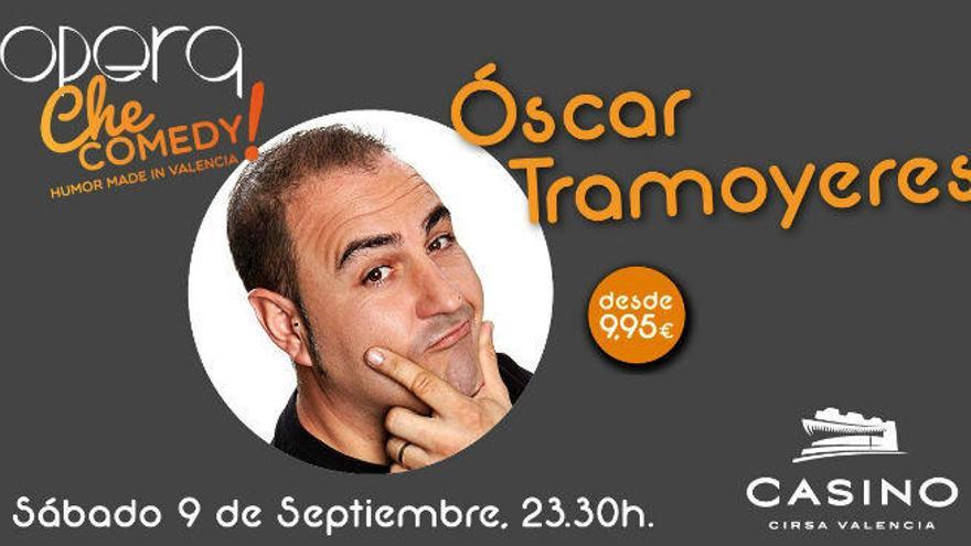 Óscar Tramoyeres regresa este sábado a Casino Cirsa Valencia
