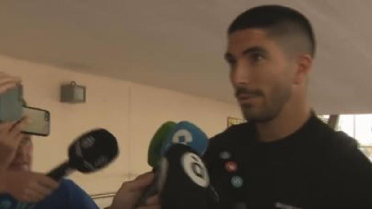 Carlos Soler, en Manises antes de volar a París