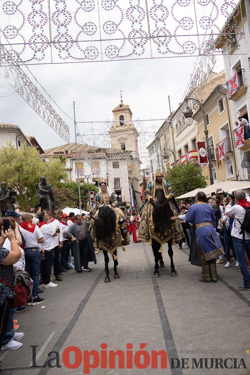 Moros y Cristianos en la mañana del día dos en Caravaca