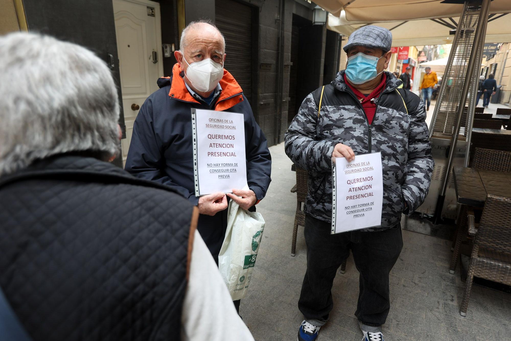 Quejas por la falta de cita previa en la Seguridad Social